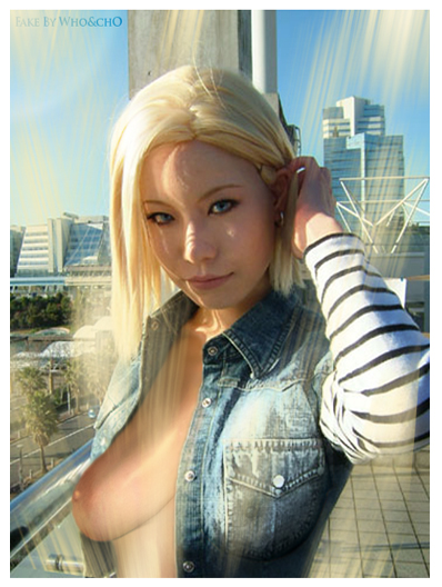 Android 18 (Dragon Ball) Rule 34 Image